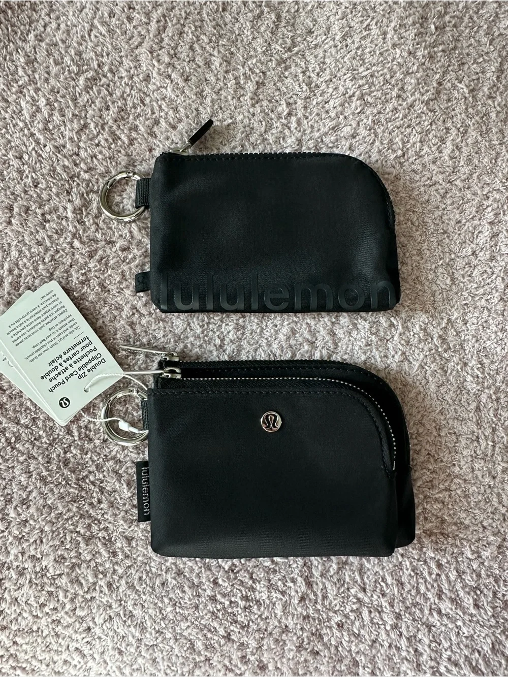 Lululemon Clippable Card Pouch x2